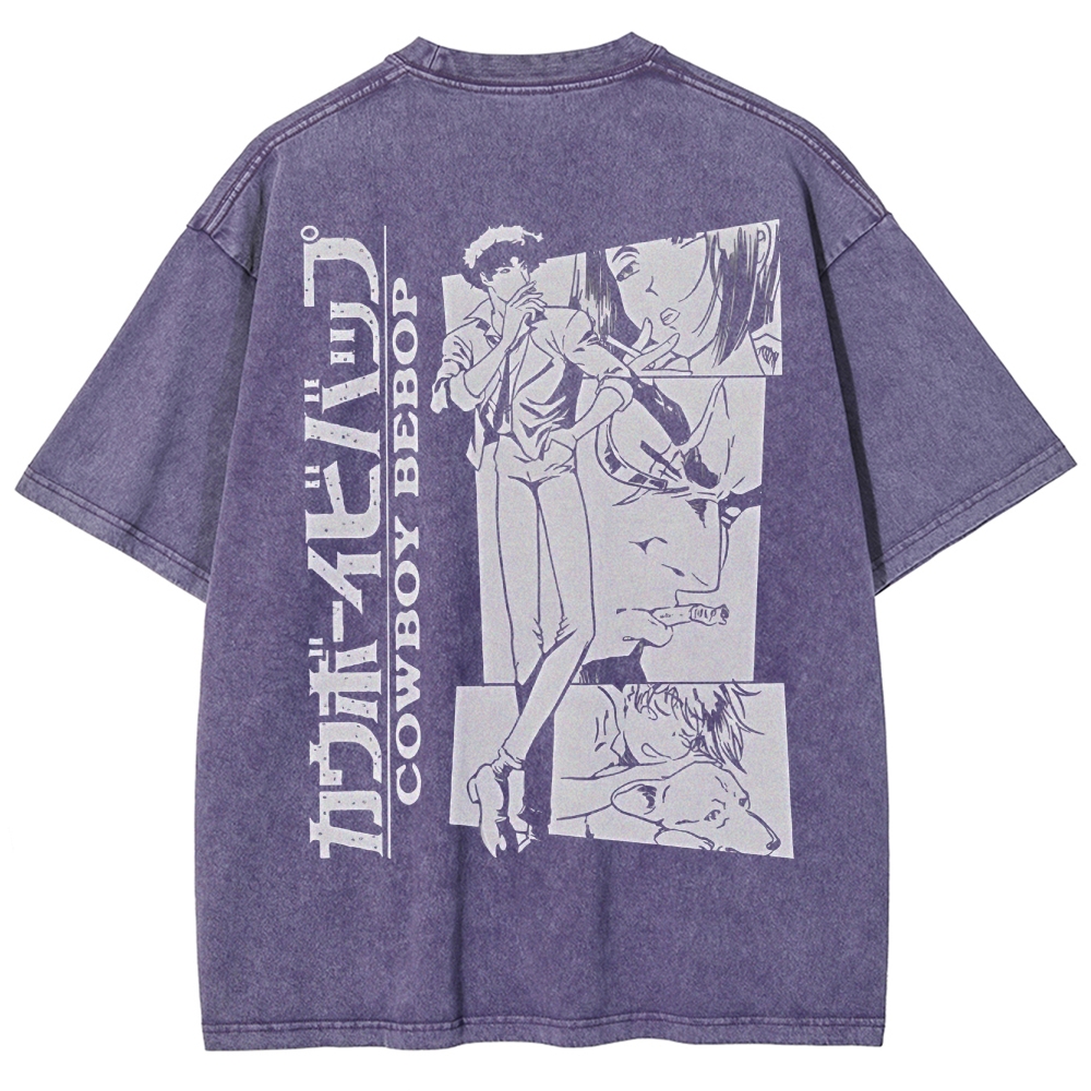 Cowboy Bebop Unisex Fit Washed T-Shirt 2501009457