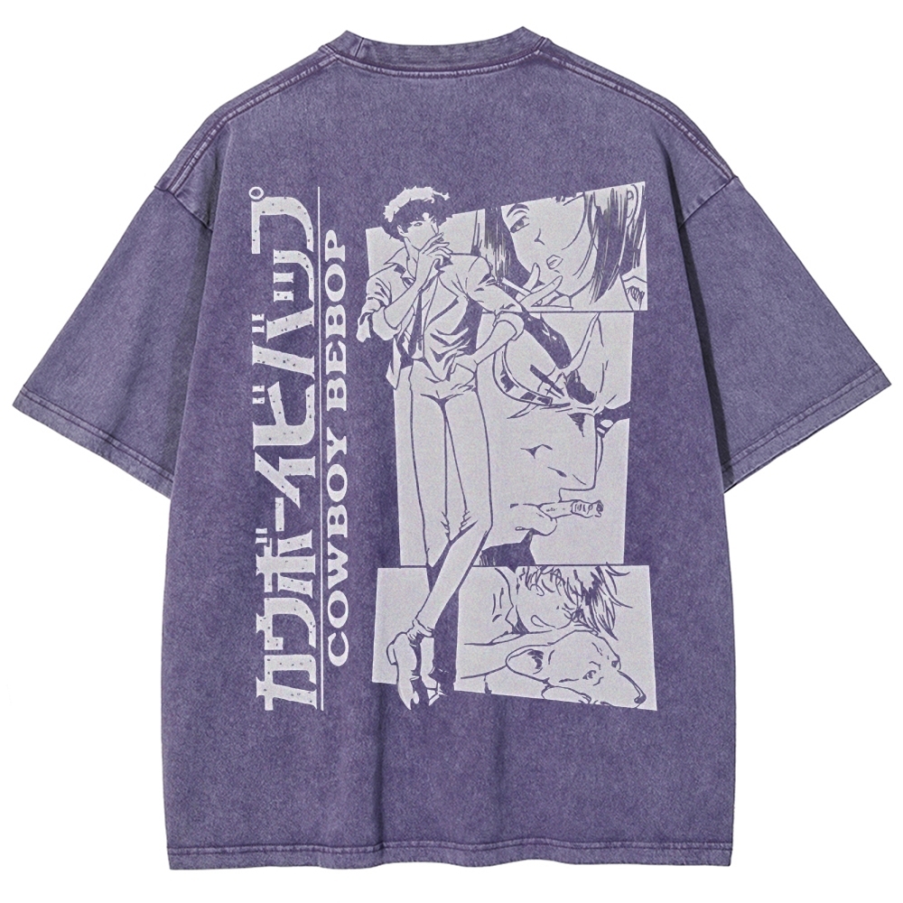 Cowboy Bebop Unisex Fit Washed T-Shirt 2501009457