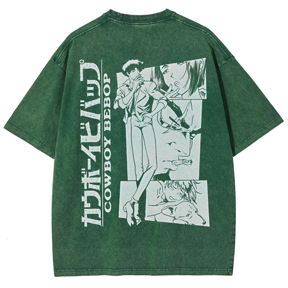 Cowboy Bebop Unisex Fit Washed T-Shirt 2501009457