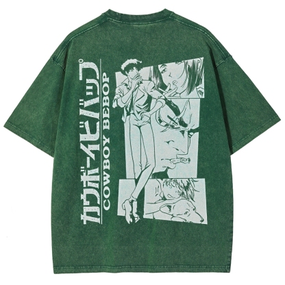 Cowboy Bebop Unisex Fit Washed T-Shirt 2501009457