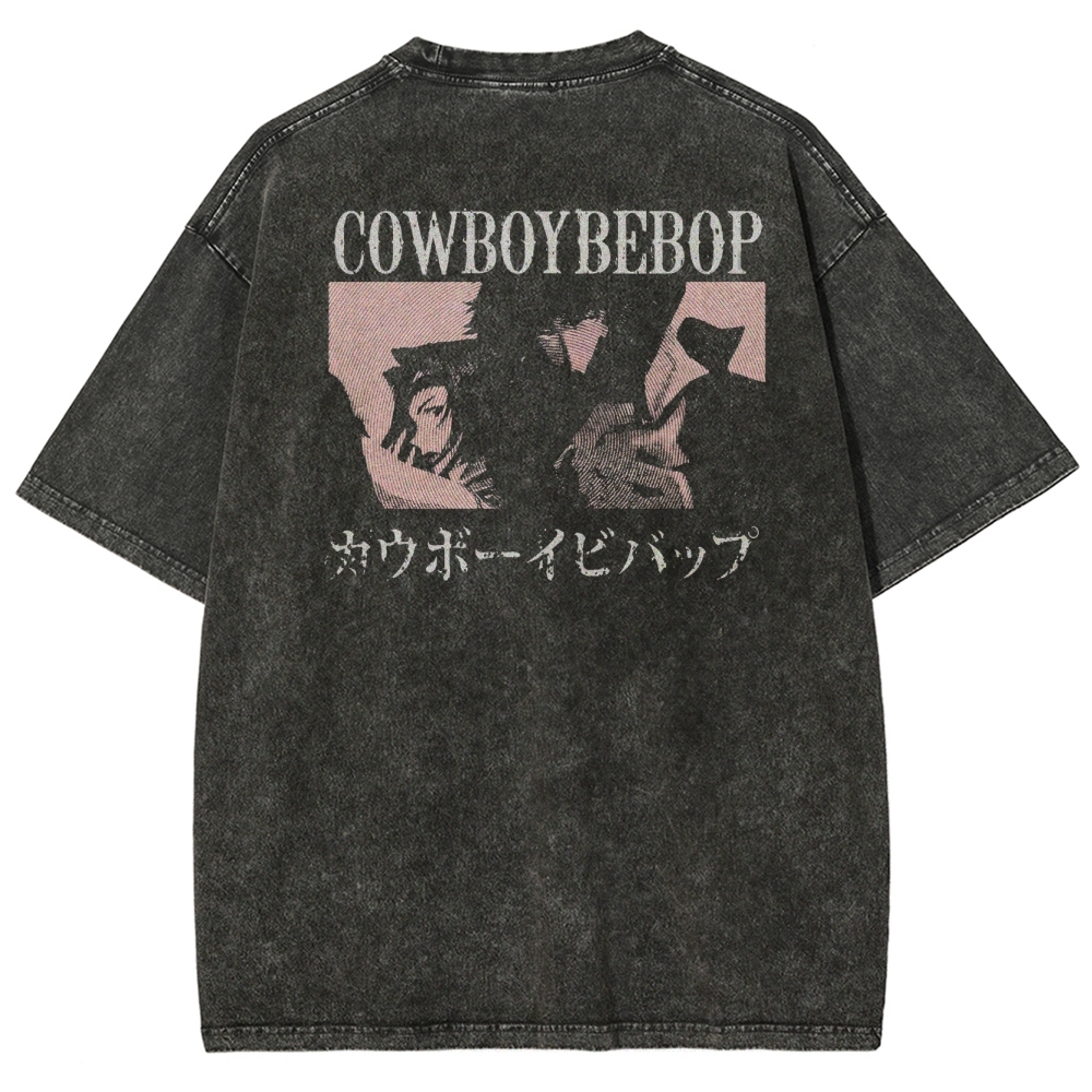 Cowboy Bebop Unisex Fit Washed T-Shirt 2501009461