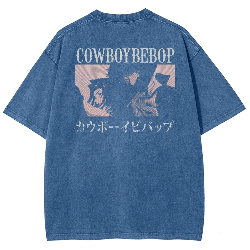 Cowboy Bebop Unisex Fit Washed T-Shirt 2501009461