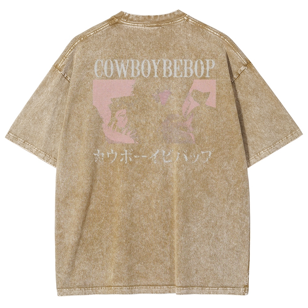 Cowboy Bebop Unisex Fit Washed T-Shirt 2501009461