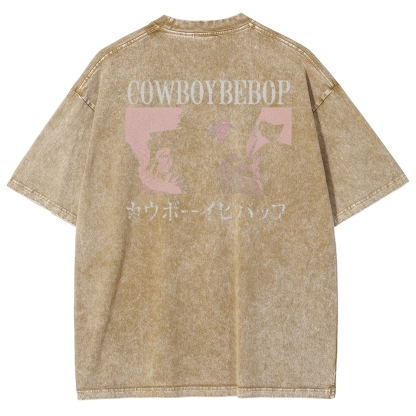 Cowboy Bebop Unisex Fit Washed T-Shirt 2501009461