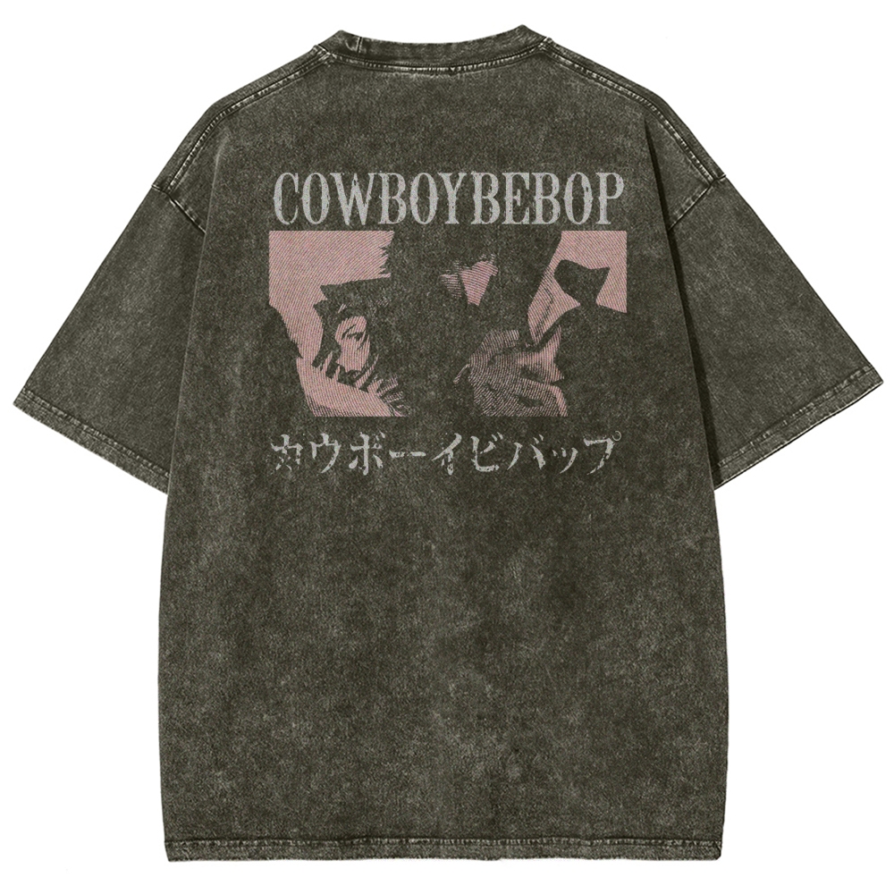 Cowboy Bebop Unisex Fit Washed T-Shirt 2501009461