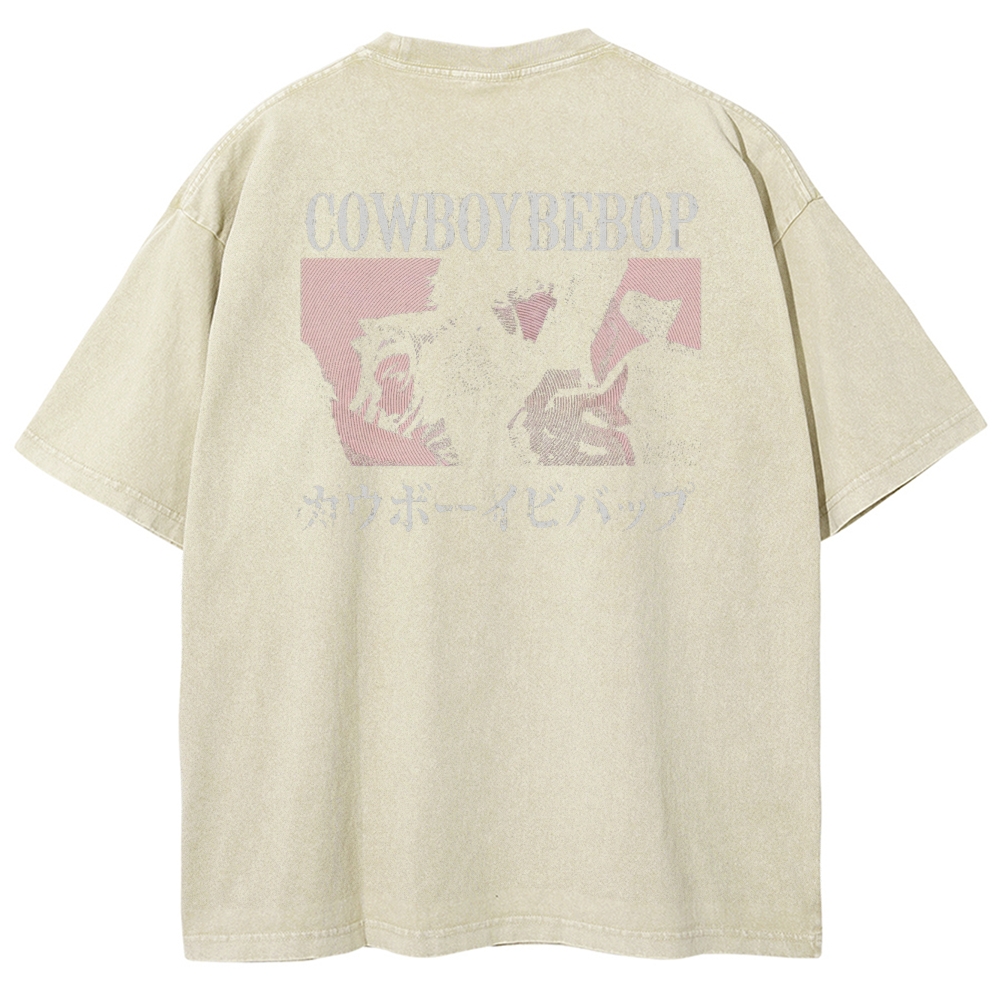 Cowboy Bebop Unisex Fit Washed T-Shirt 2501009461
