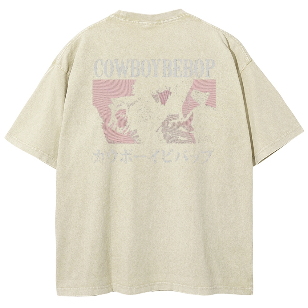 Cowboy Bebop Unisex Fit Washed T-Shirt 2501009461