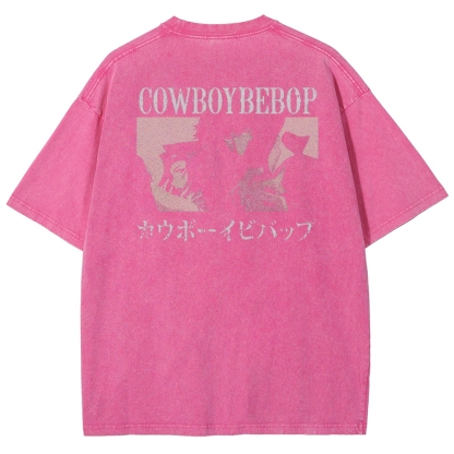 Cowboy Bebop Unisex Fit Washed T-Shirt 2501009461