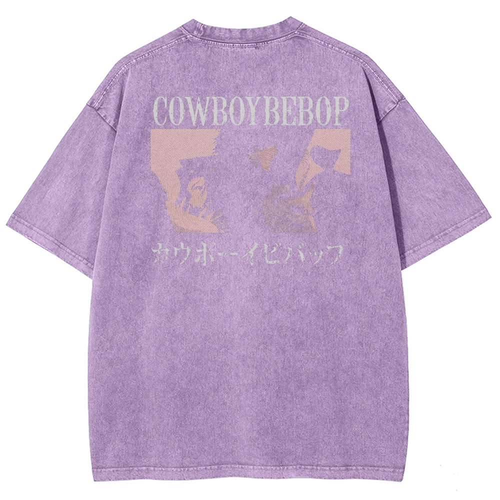Cowboy Bebop Unisex Fit Washed T-Shirt 2501009461
