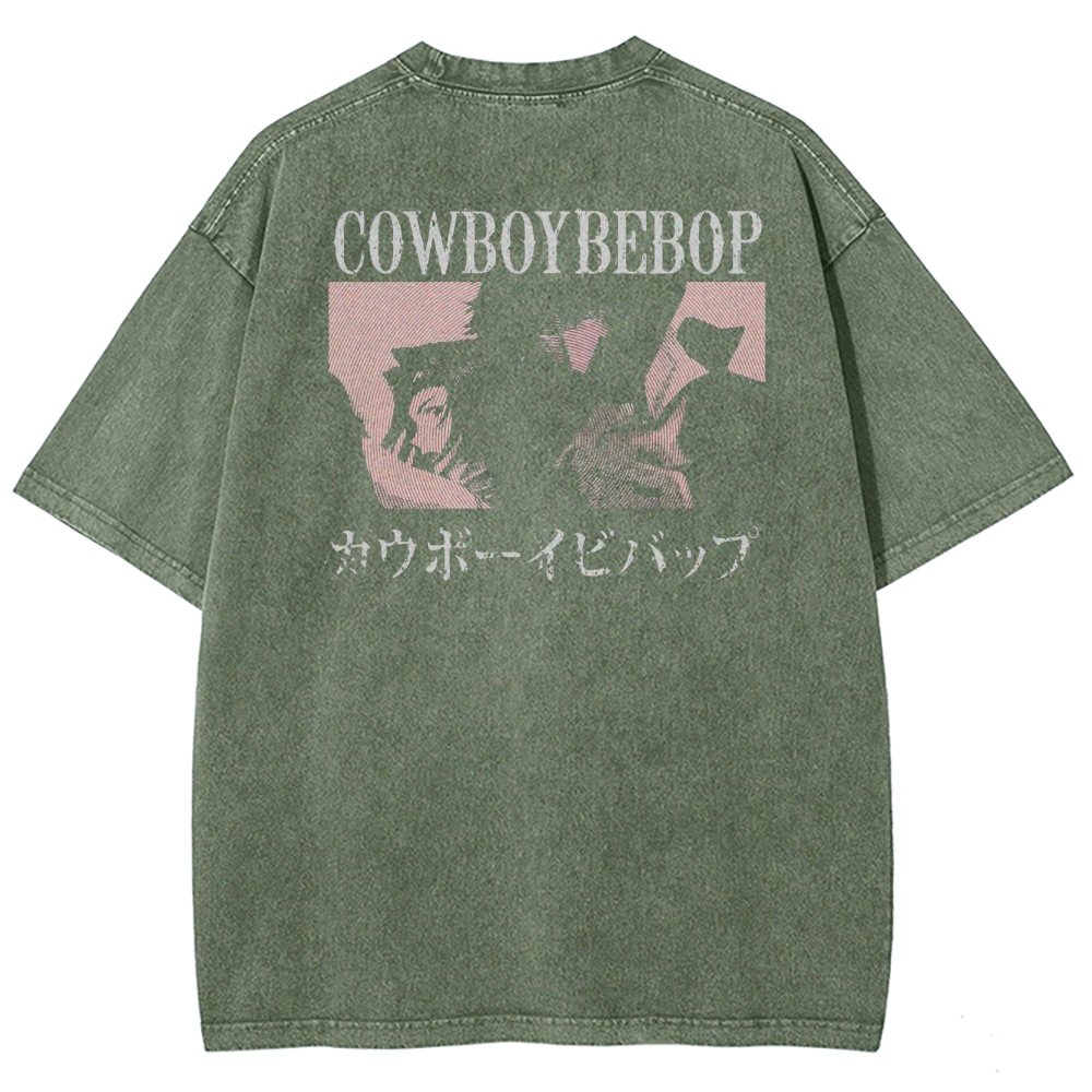 Cowboy Bebop Unisex Fit Washed T-Shirt 2501009461