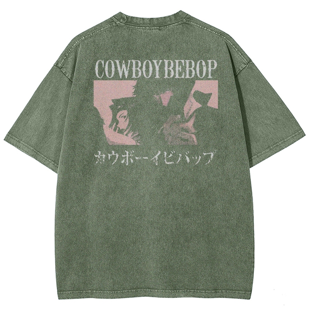 Cowboy Bebop Unisex Fit Washed T-Shirt 2501009461