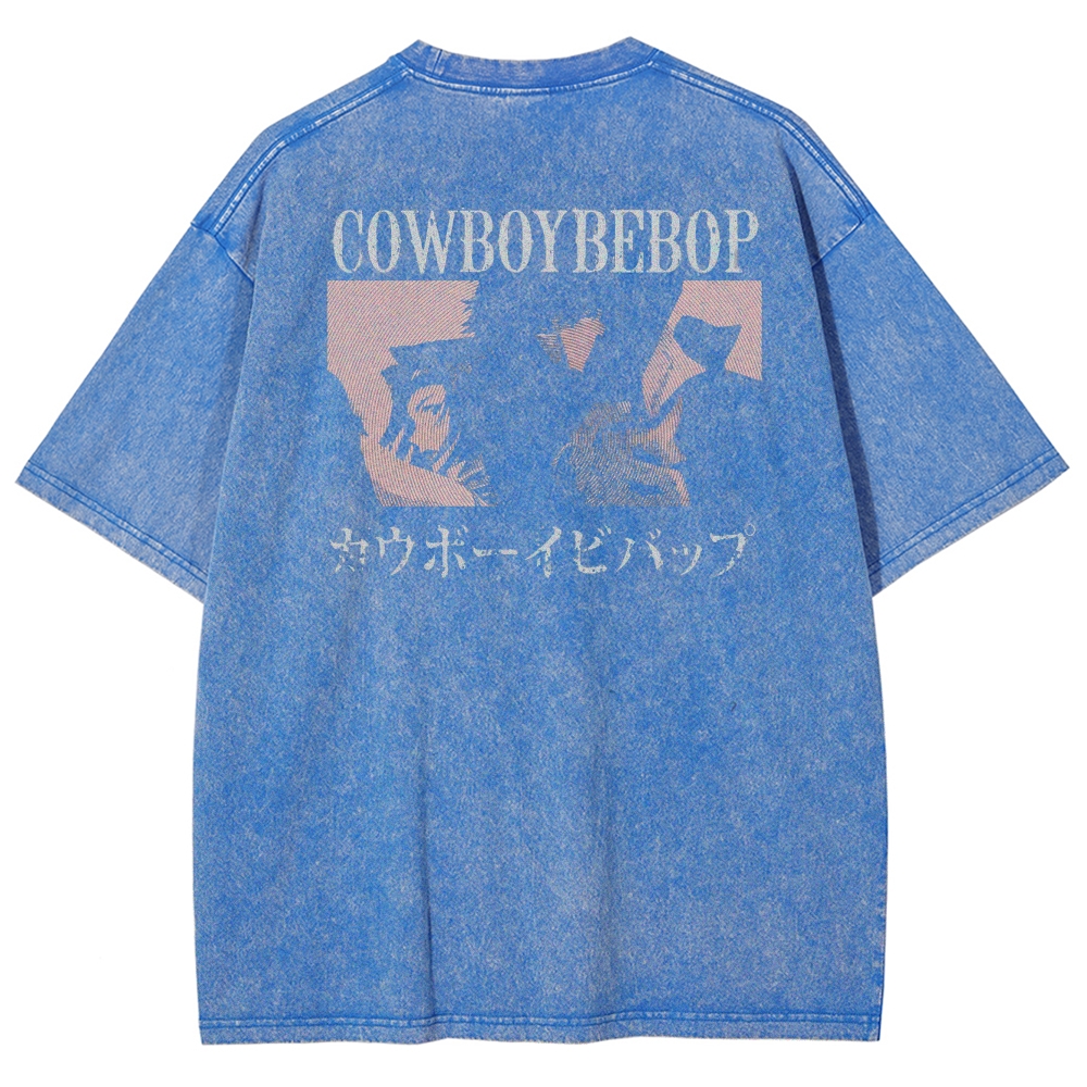 Cowboy Bebop Unisex Fit Washed T-Shirt 2501009461