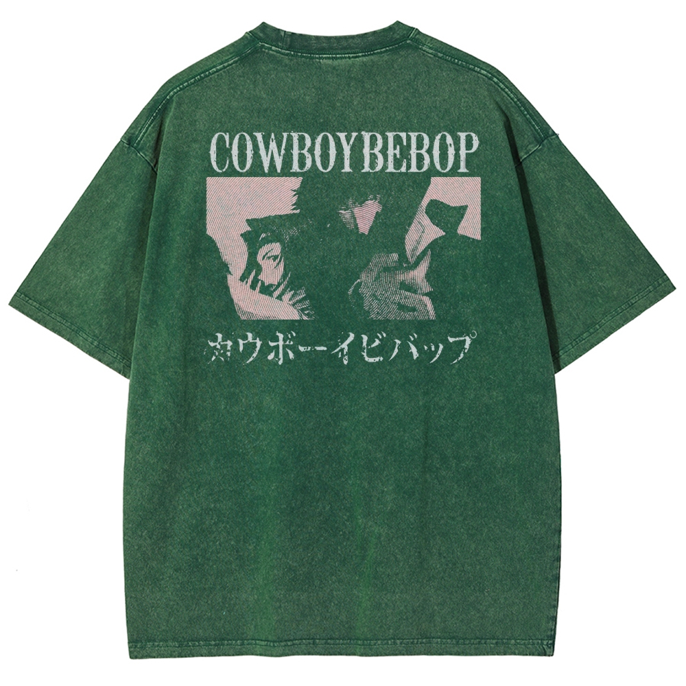 Cowboy Bebop Unisex Fit Washed T-Shirt 2501009461