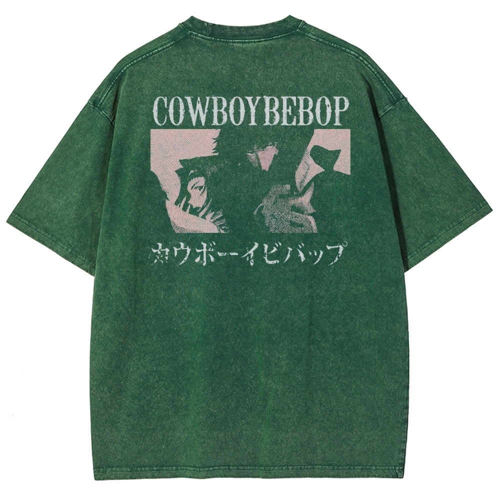 Cowboy Bebop Unisex Fit Washed T-Shirt 2501009461