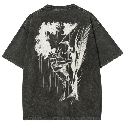 Cowboy Bebop Unisex Fit Washed T-Shirt 2501009463