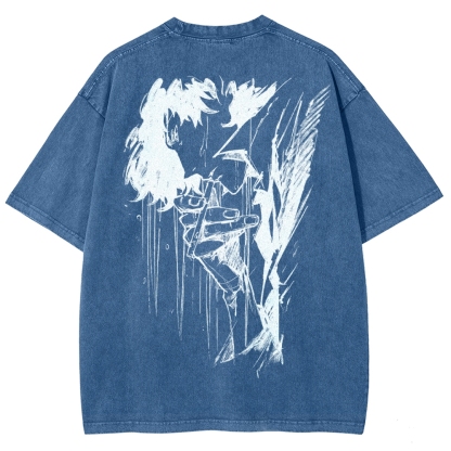 Cowboy Bebop Unisex Fit Washed T-Shirt 2501009463