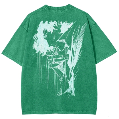 Cowboy Bebop Unisex Fit Washed T-Shirt 2501009463