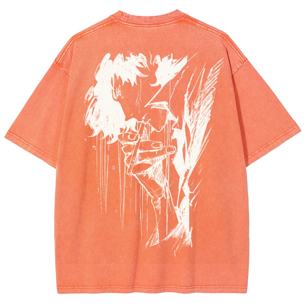 Cowboy Bebop Unisex Fit Washed T-Shirt 2501009463
