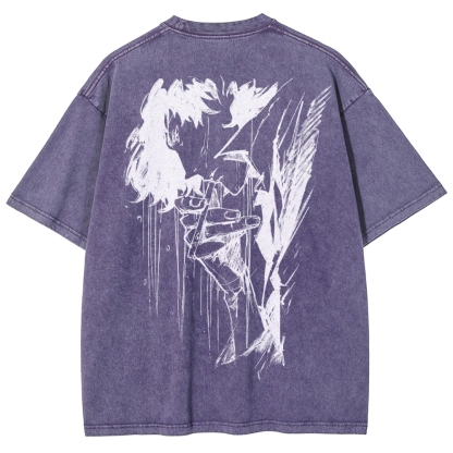 Cowboy Bebop Unisex Fit Washed T-Shirt 2501009463