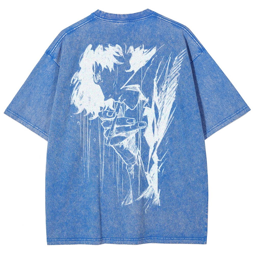 Cowboy Bebop Unisex Fit Washed T-Shirt 2501009463