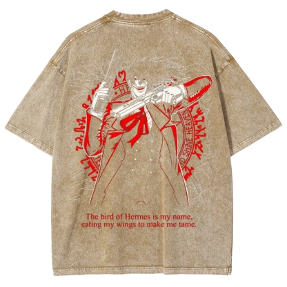 Hellsing Unisex Ultimate Vampire Unisex Fit Washed T-Shirt 2502000105