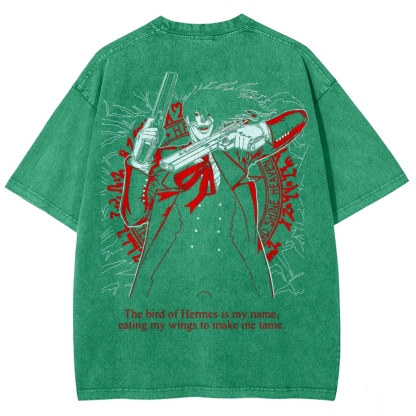 Hellsing Unisex Ultimate Vampire Unisex Fit Washed T-Shirt 2502000105