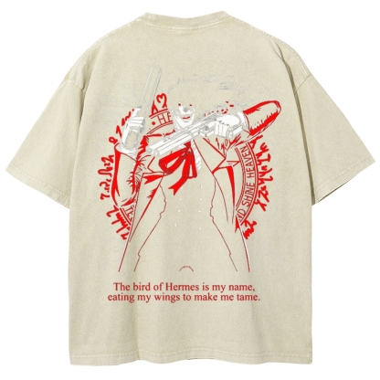 Hellsing Unisex Ultimate Vampire Unisex Fit Washed T-Shirt 2502000105