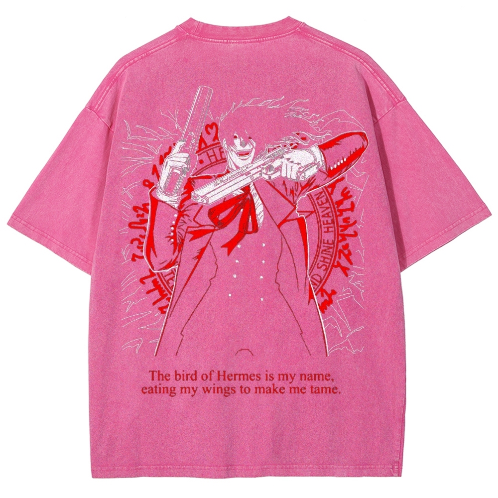 Hellsing Unisex Ultimate Vampire Unisex Fit Washed T-Shirt 2502000105