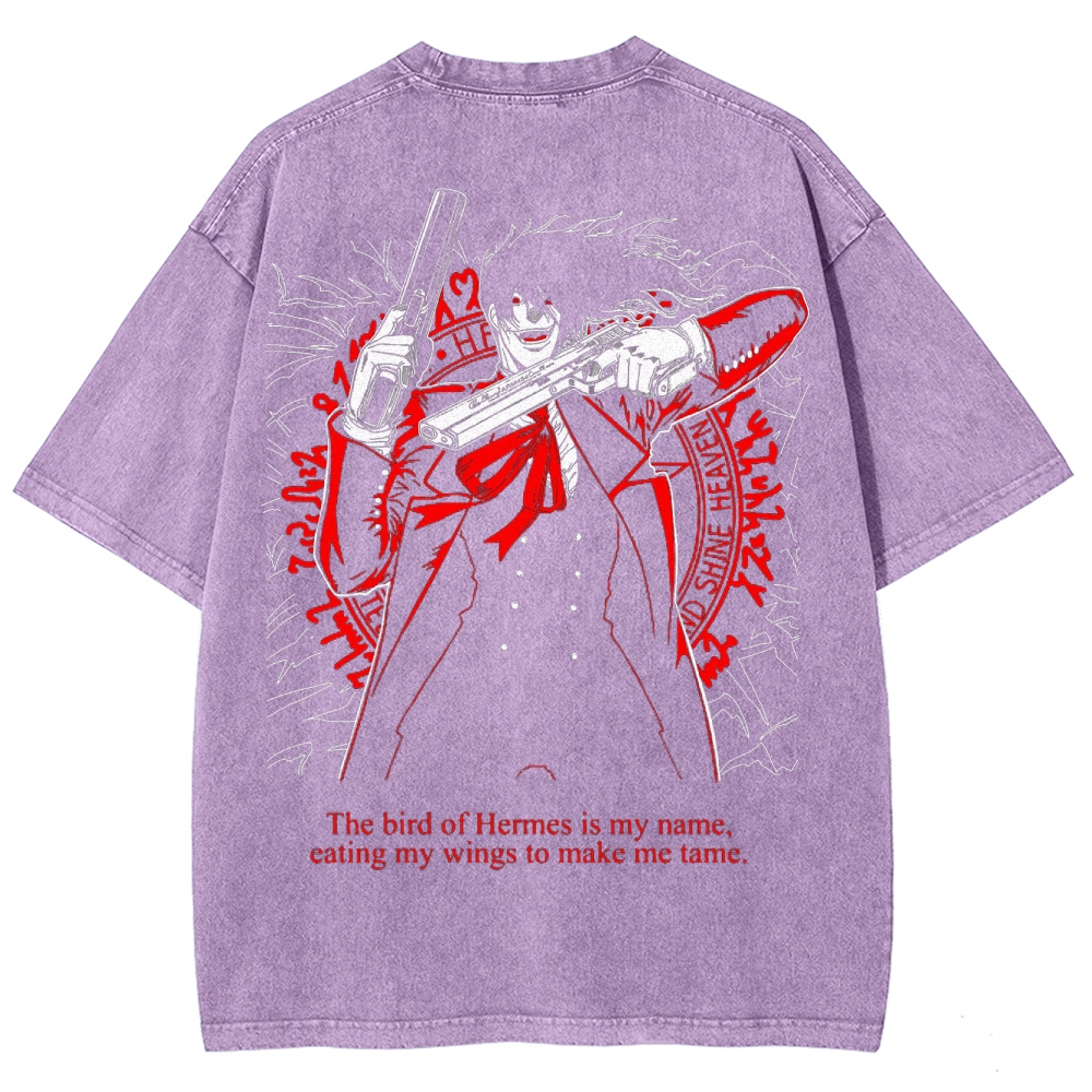 Hellsing Unisex Ultimate Vampire Unisex Fit Washed T-Shirt 2502000105