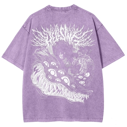 Hellsing Unisex Ultimate Vampire Unisex Fit Washed T-Shirt 2502000113