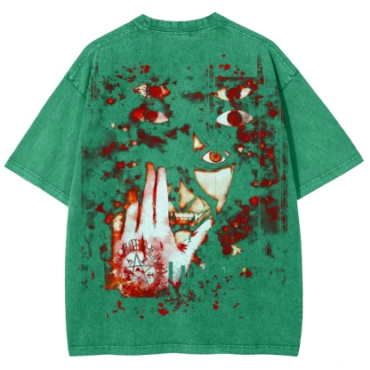 Hellsing Unisex Ultimate Vampire Unisex Fit Washed T-Shirt 2502000115