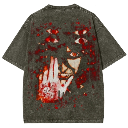 Hellsing Unisex Ultimate Vampire Unisex Fit Washed T-Shirt 2502000115