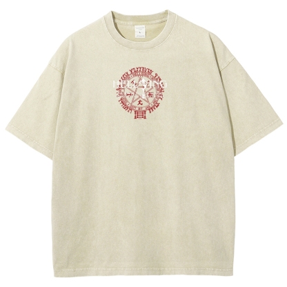 Hellsing Unisex Ultimate Vampire Unisex Fit Washed T-Shirt 2502000115