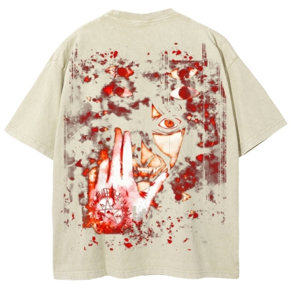 Hellsing Unisex Ultimate Vampire Unisex Fit Washed T-Shirt 2502000115