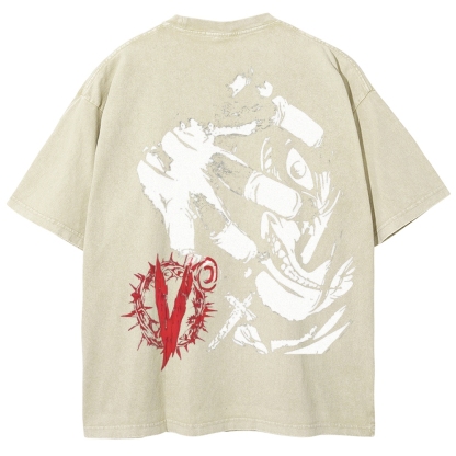 Hellsing Unisex Ultimate Vampire Unisex Fit Washed T-Shirt 2502000124