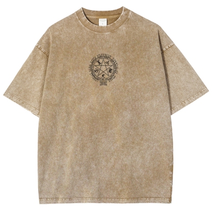 Hellsing Unisex Ultimate Vampire Unisex Fit Washed T-Shirt 2502000150