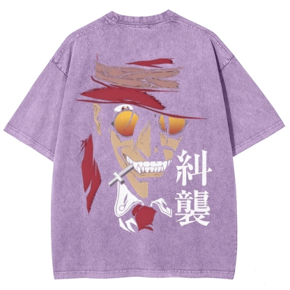 Hellsing Unisex Ultimate Vampire Unisex Fit Washed T-Shirt 2502000158