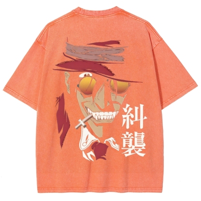 Hellsing Unisex Ultimate Vampire Unisex Fit Washed T-Shirt 2502000158