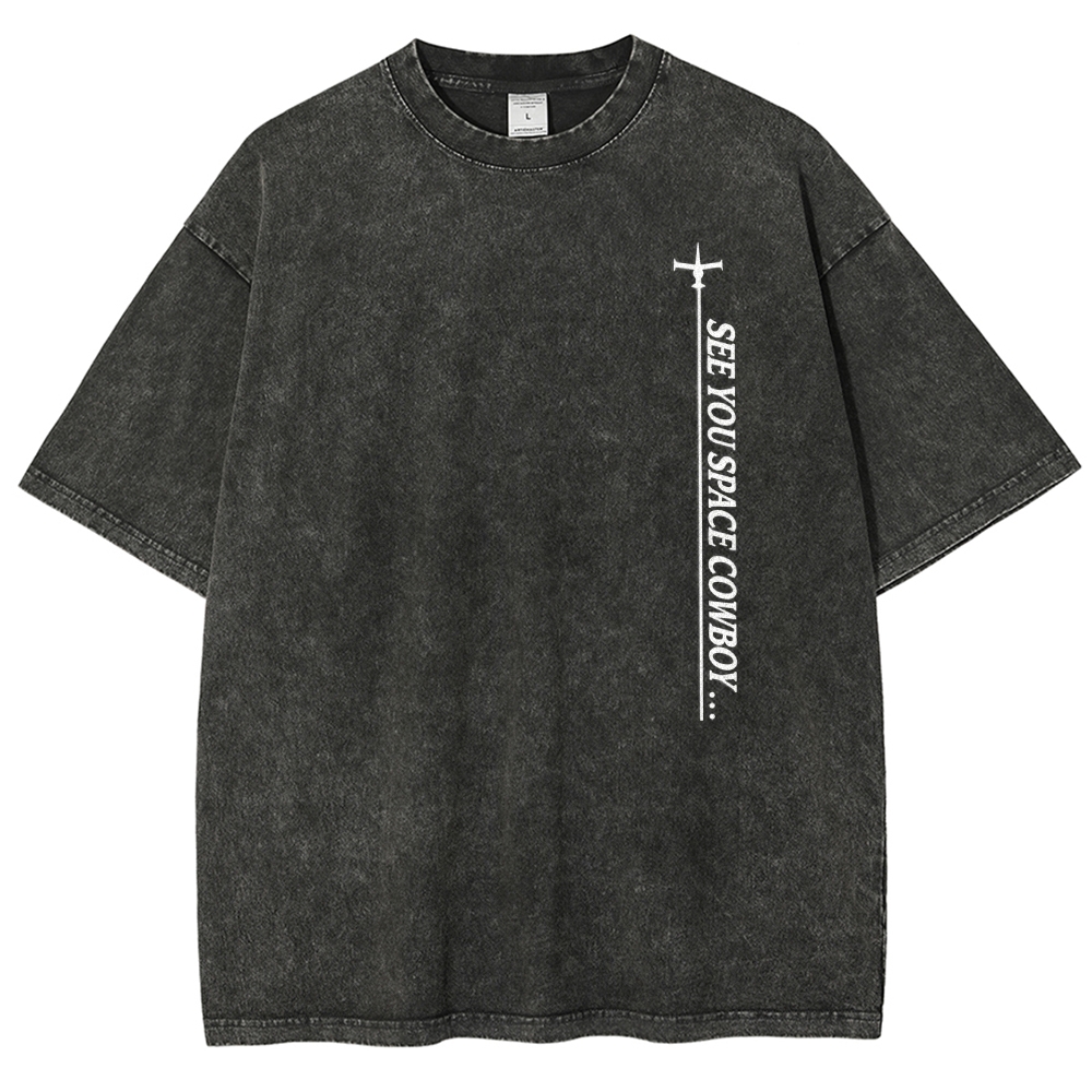 COWBOY BEBOP Unisex Fit Washed T-Shirt 2502002979