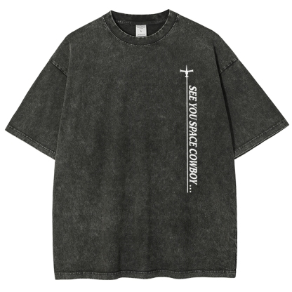 COWBOY BEBOP Unisex Fit Washed T-Shirt 2502002979