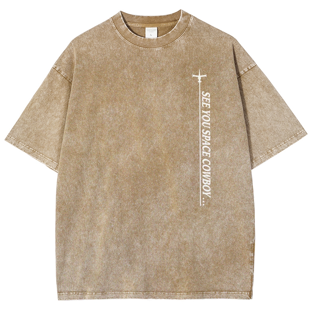 COWBOY BEBOP Unisex Fit Washed T-Shirt 2502002979