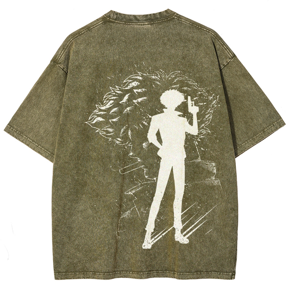 COWBOY BEBOP Unisex Fit Washed T-Shirt 2502002979