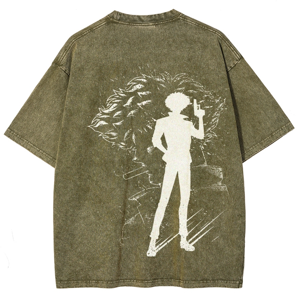 COWBOY BEBOP Unisex Fit Washed T-Shirt 2502002979