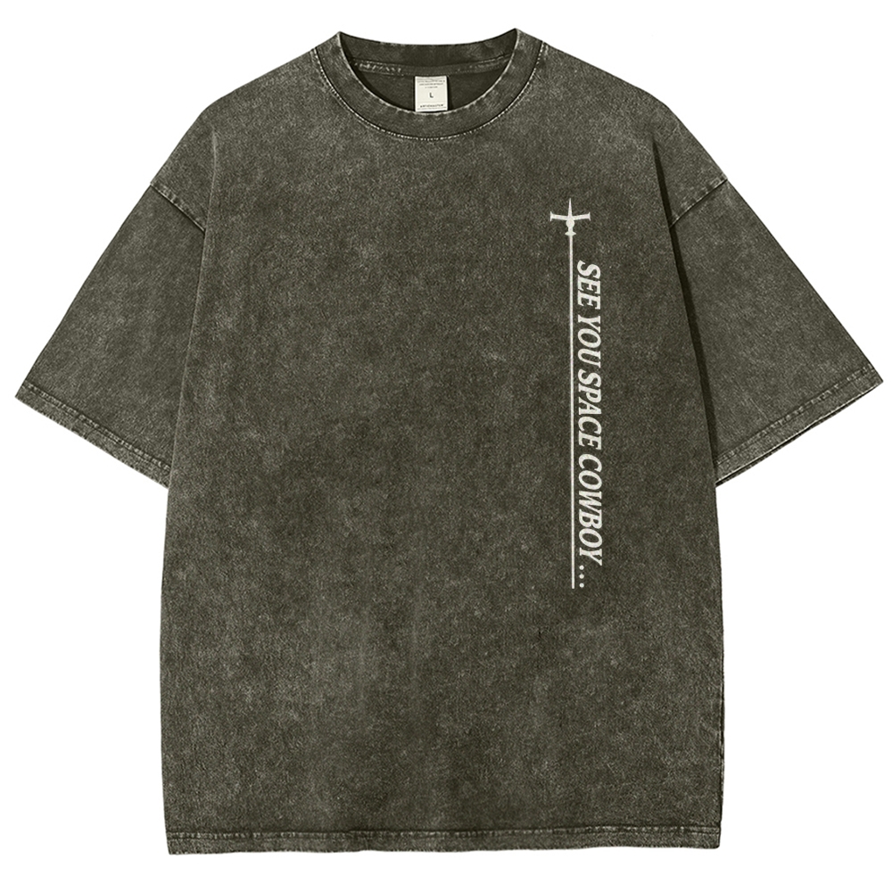 COWBOY BEBOP Unisex Fit Washed T-Shirt 2502002979