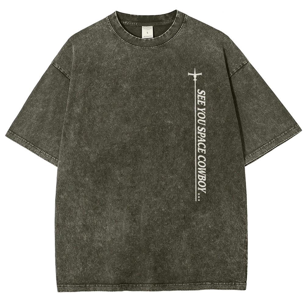 COWBOY BEBOP Unisex Fit Washed T-Shirt 2502002979