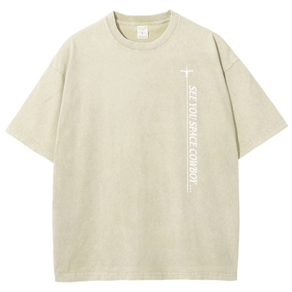 COWBOY BEBOP Unisex Fit Washed T-Shirt 2502002979