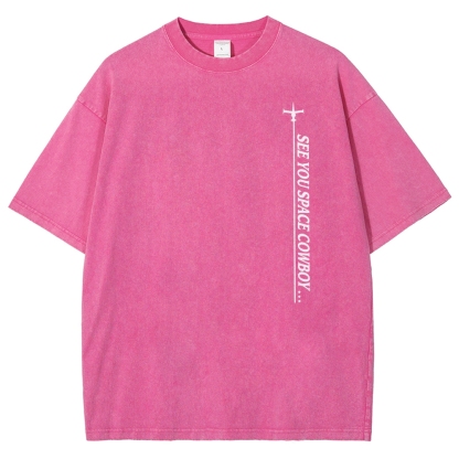 COWBOY BEBOP Unisex Fit Washed T-Shirt 2502002979