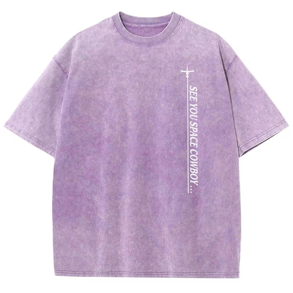 COWBOY BEBOP Unisex Fit Washed T-Shirt 2502002979