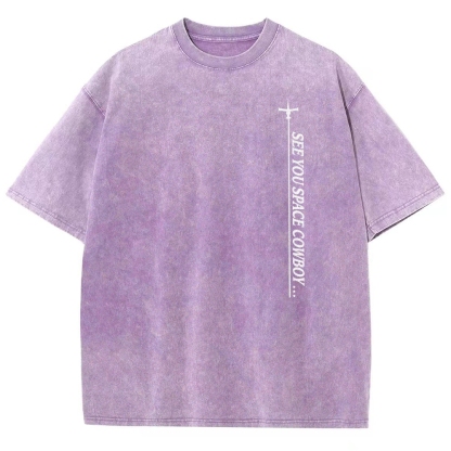 COWBOY BEBOP Unisex Fit Washed T-Shirt 2502002979