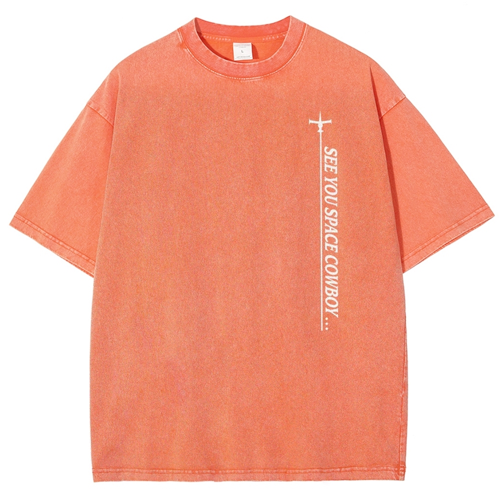 COWBOY BEBOP Unisex Fit Washed T-Shirt 2502002979